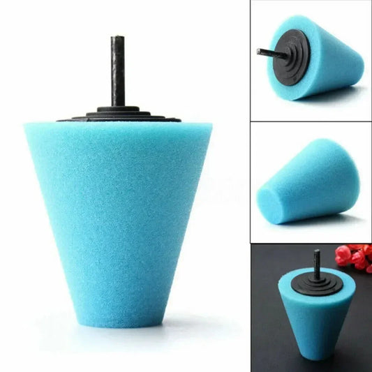 Kit 2 Esponjas Polimento Cone para Berbequim — Jantes e Detalhes Automóvel | Carbit