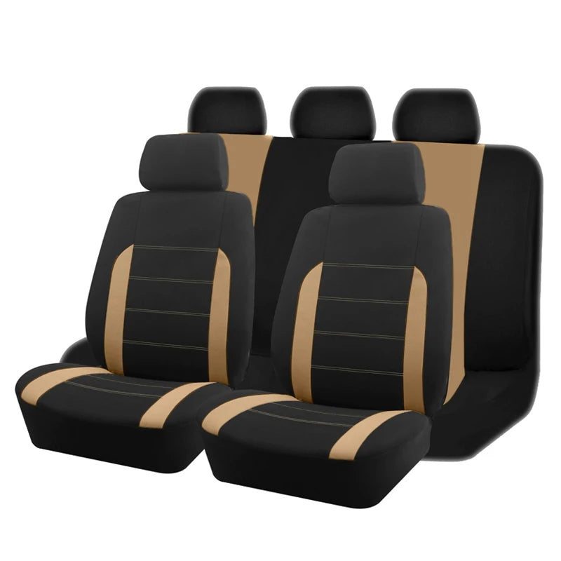 Capas Premium para Bancos de Automóvel — Conjunto Universal 5 Lugares | Carbit
