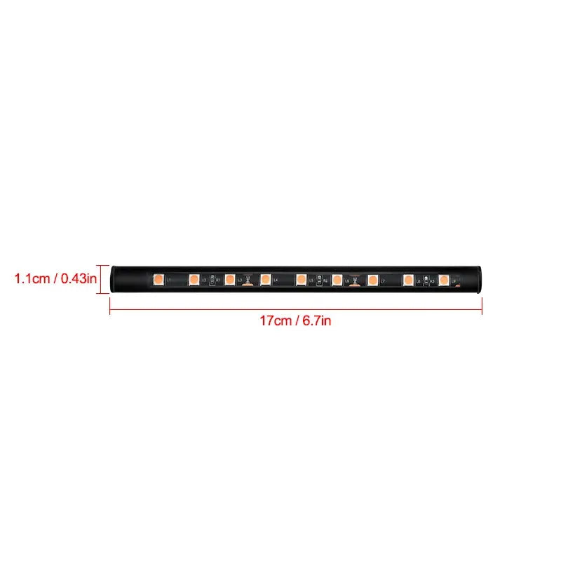 Tira LED RGB para Interior Automóvel — Iluminação Ambiente USB | Carbit