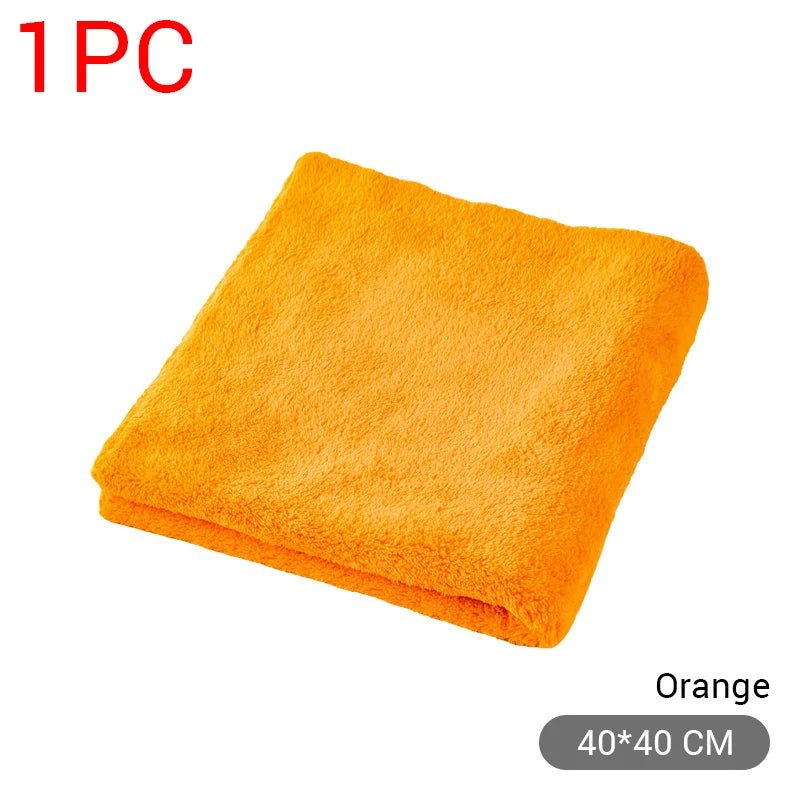 Kit 9 Panos Microfibra 40×40cm — Ultra Macios para Lavagem e Acabamento Detailing | Carbit