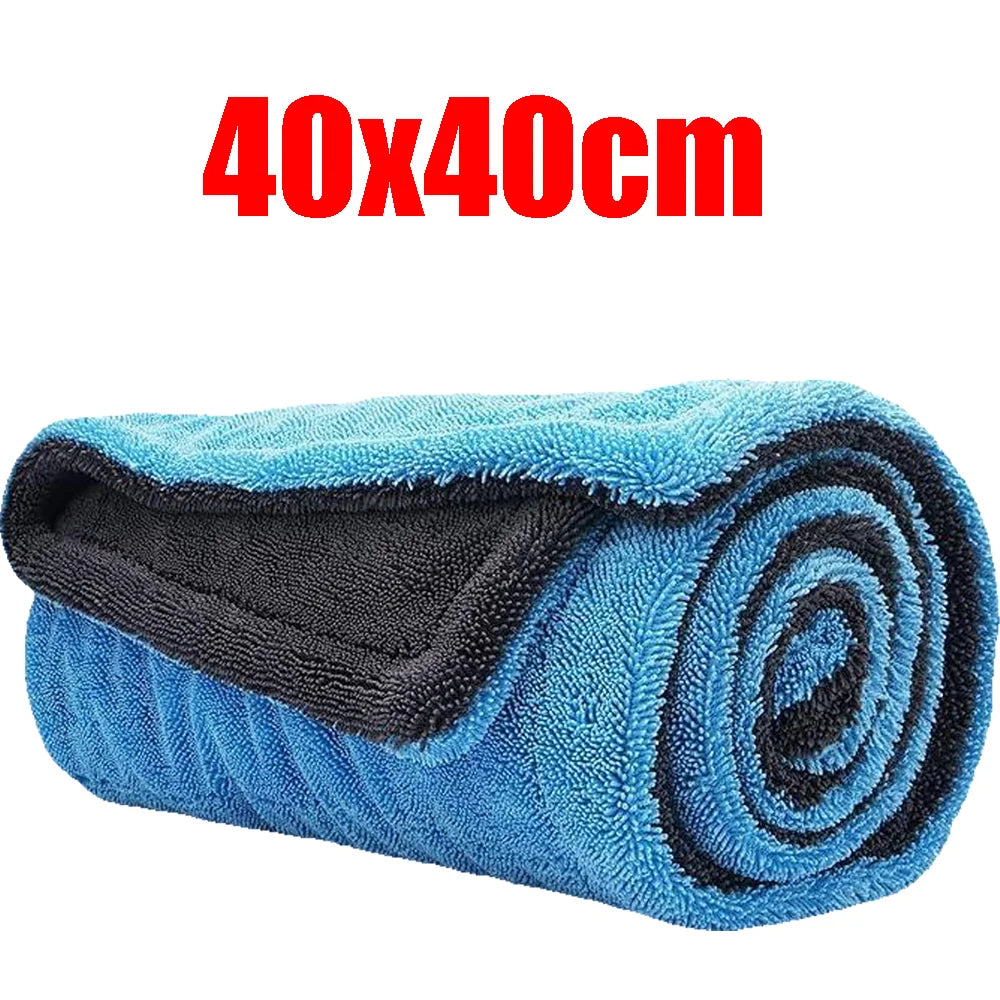 Toalha Microfibra Premium 1400gsm para Lavagem e Secagem Automóvel — Ultra-Absorvente | Carbit