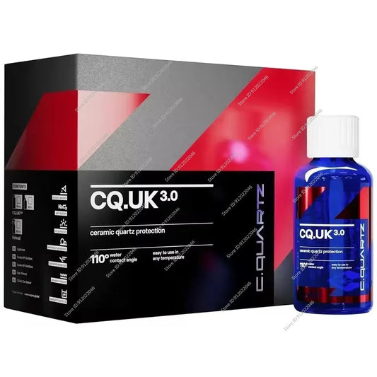 Selante Cerâmico CQUARTZ UK 3.0 — Revestimento Quartz Nano para Pintura, Vidro e Plásticos | Carbit