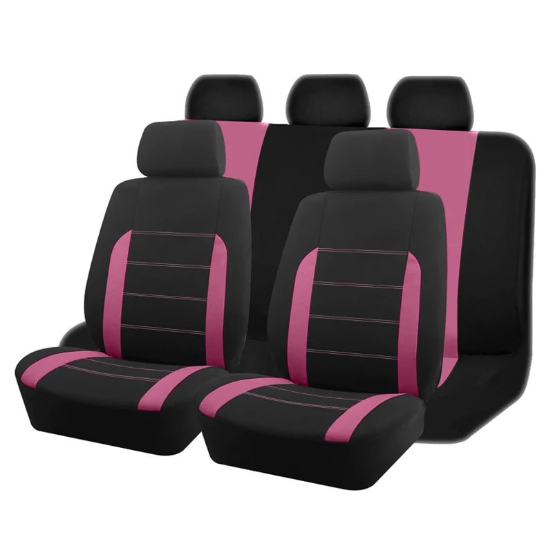 Capas Premium para Bancos de Automóvel — Conjunto Universal 5 Lugares | Carbit