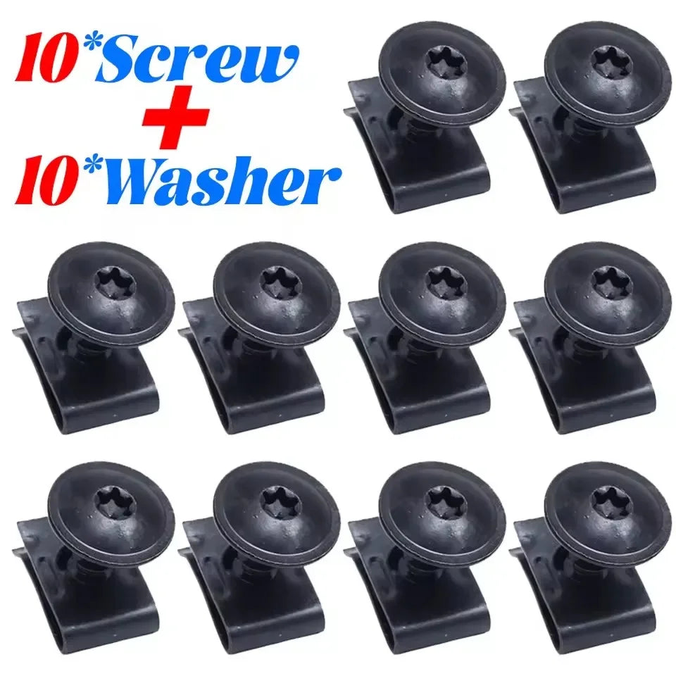 Kit Parafusos Self-Tapping para Carro — 200 Peças Universal Metálicas em U | Carbit