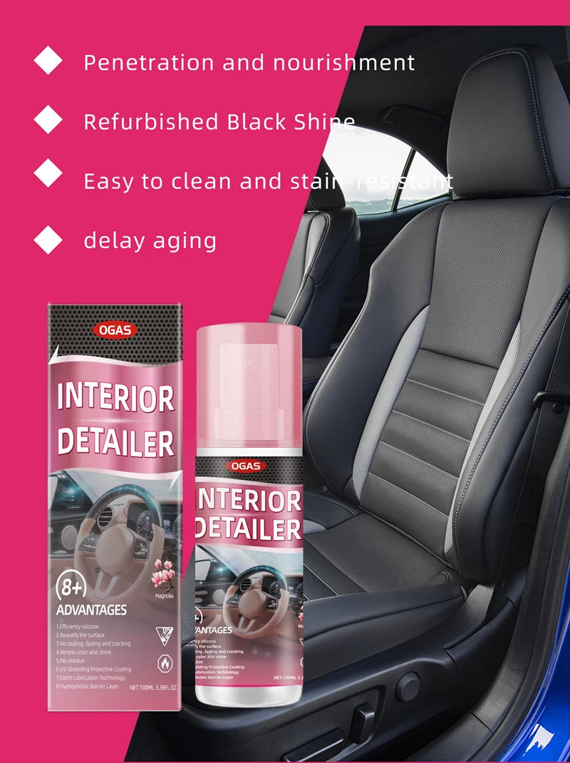 Spray Polidor de Interiores 100ml — Limpeza e Brilho Total | Carbit