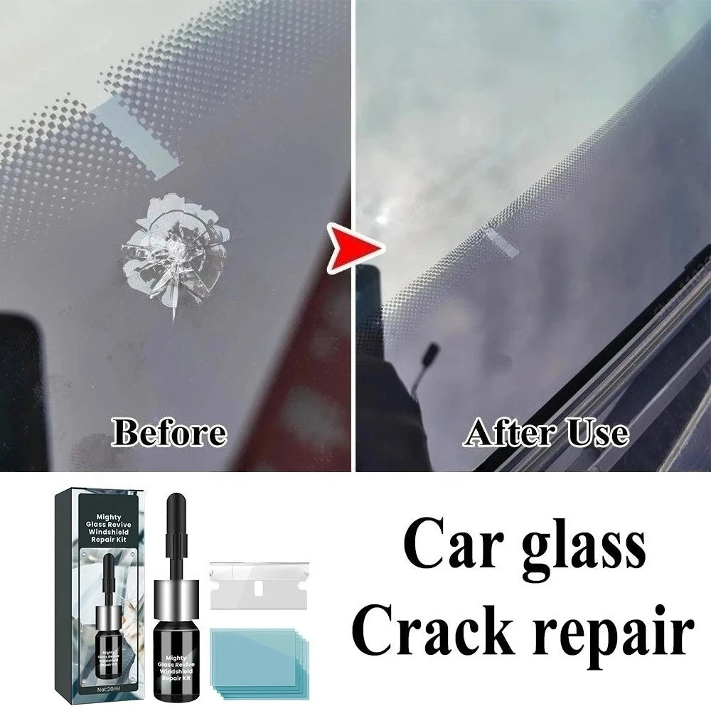 Kit Reparação de Vidros Automóvel — Remove Riscos e Fissuras de Para-brisas | Carbit