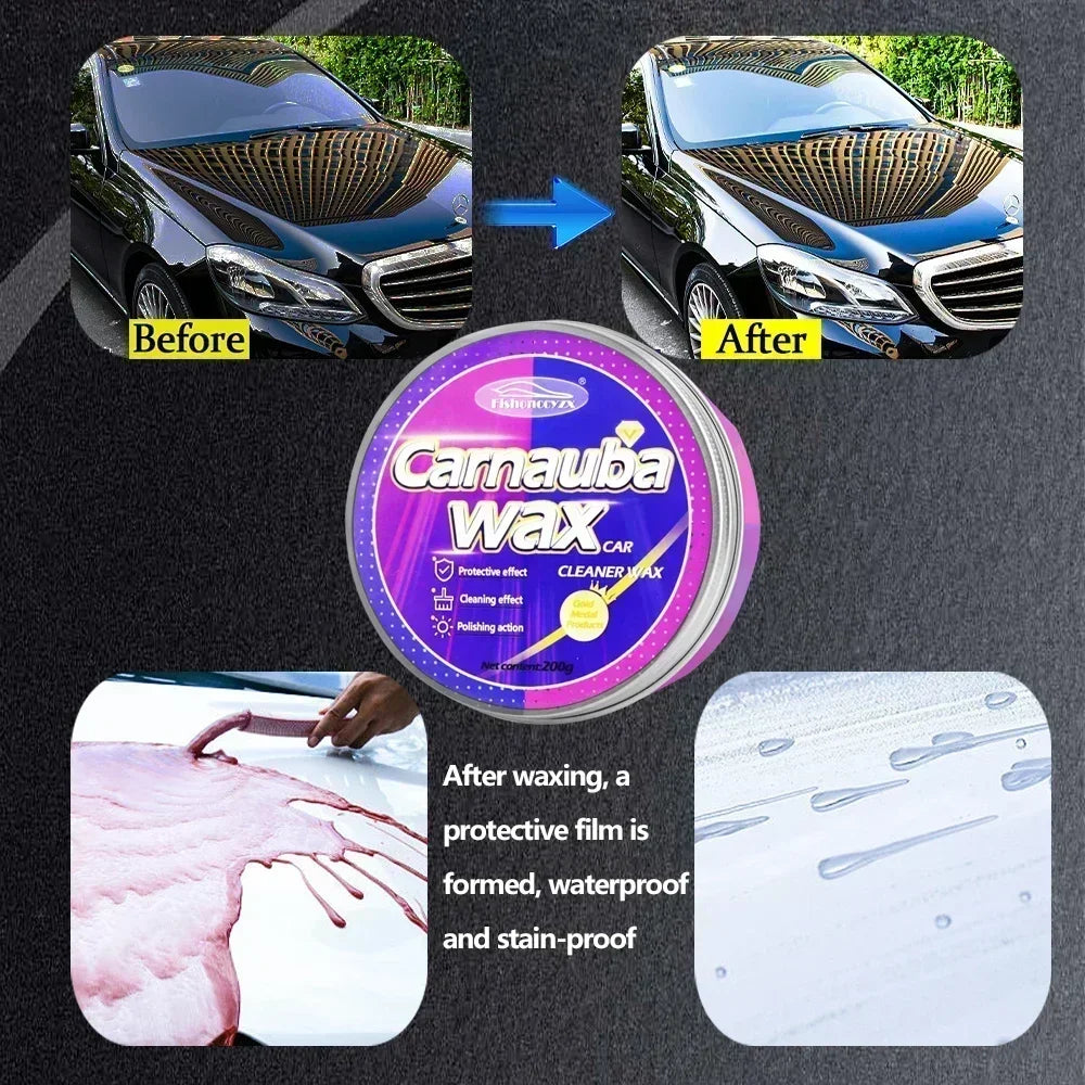 Cera Premium Carnauba Brasileira — Brilho Hidrofóbico Profundo | Carbit