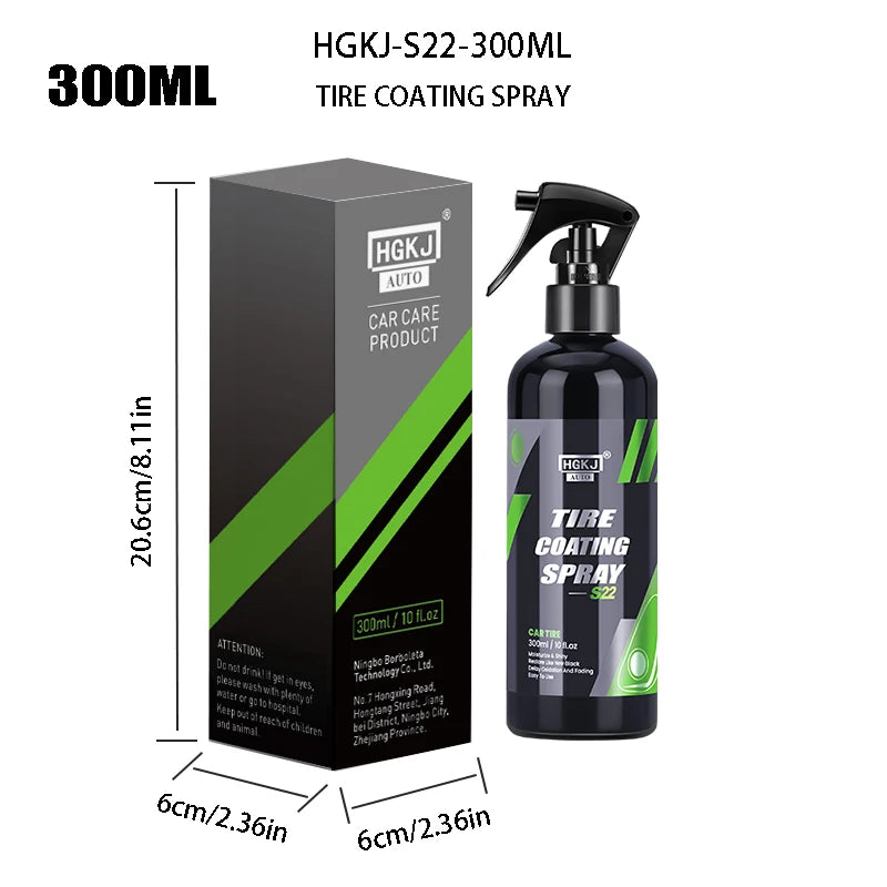 Selante e Restaurador de Pneus em Spray — Brilho e Hidratação Longa Duração | Carbit