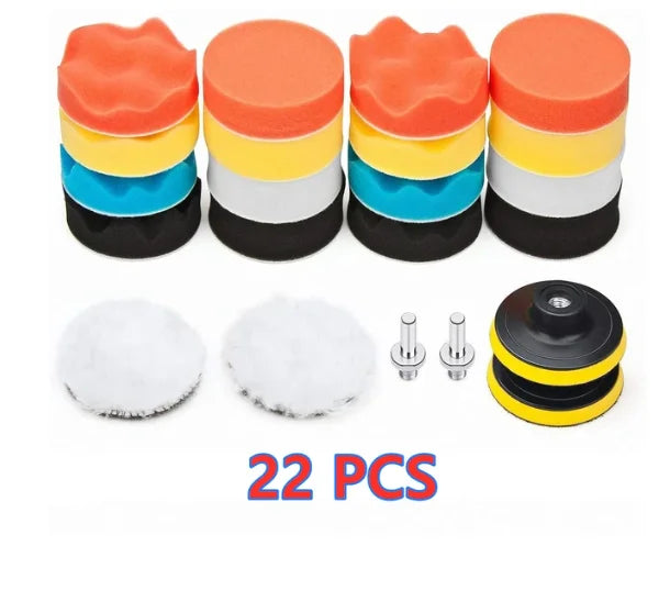 Kit 2 Esponjas Polimento Cone para Berbequim — Jantes e Detalhes Automóvel | Carbit