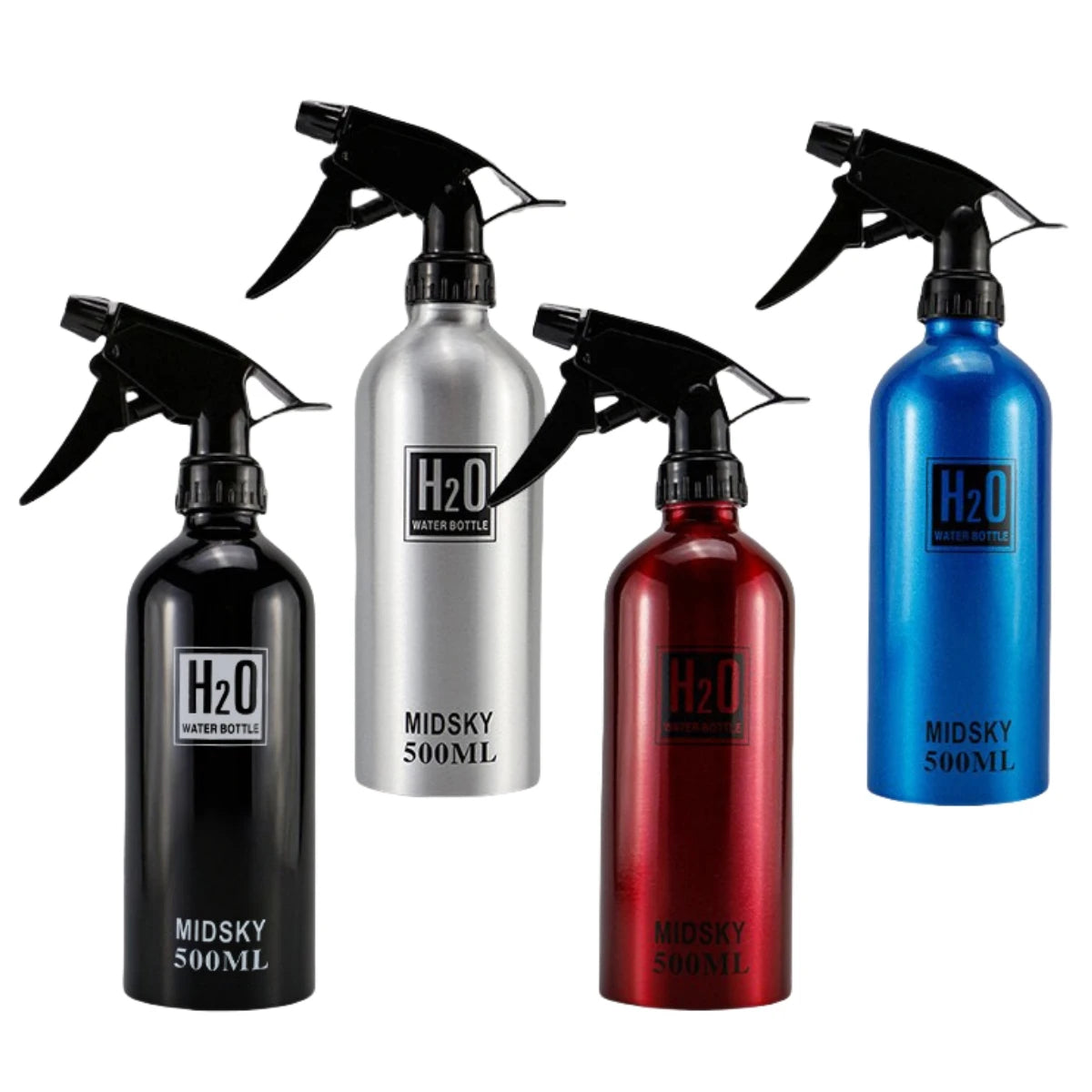 Borrifador Profissional 500ml Recarregável — Garrafa em Alumínio Resistente a Químicos | Carbit