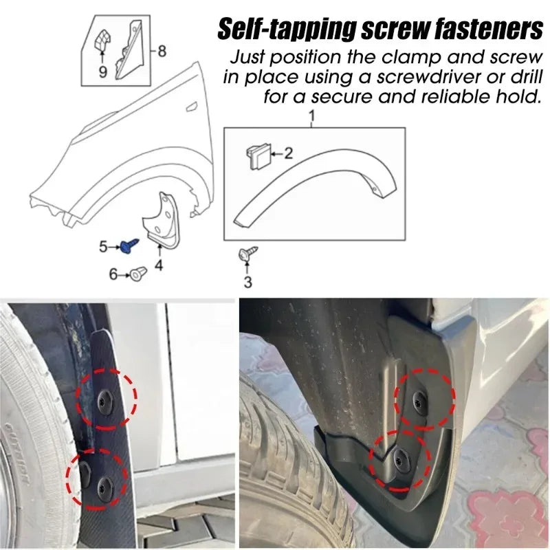 Kit Parafusos Self-Tapping para Carro — 200 Peças Universal Metálicas em U | Carbit