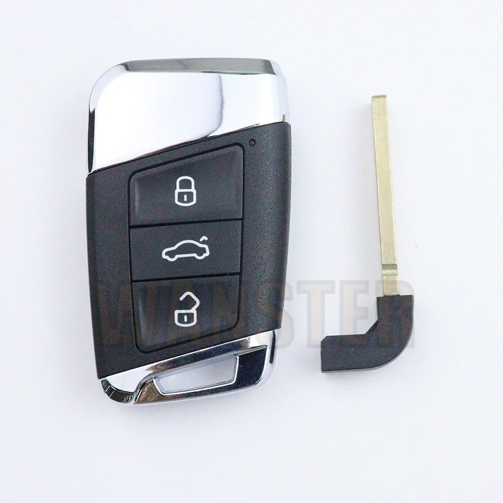 Capa Premium para Chave VW — Passat B8, Golf 7, Tiguan, Skoda | Carbit
