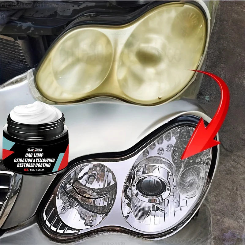Creme Restaurador de Faróis 100g — Remove Amarelado e Oxidação | Carbit