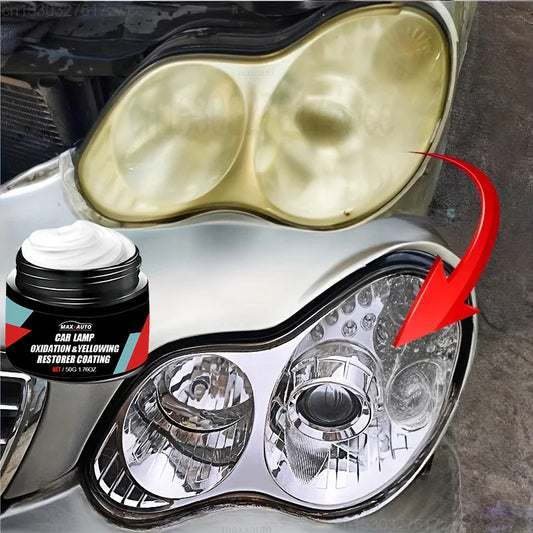 Creme Restaurador de Faróis 100g — Remove Amarelado e Oxidação | Carbit