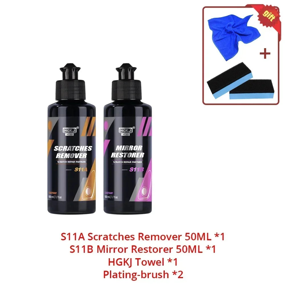 Kit Remoção de Riscos Automóvel — Cera Líquida 100-300ml Anti-Riscos com Aplicador | Carbit