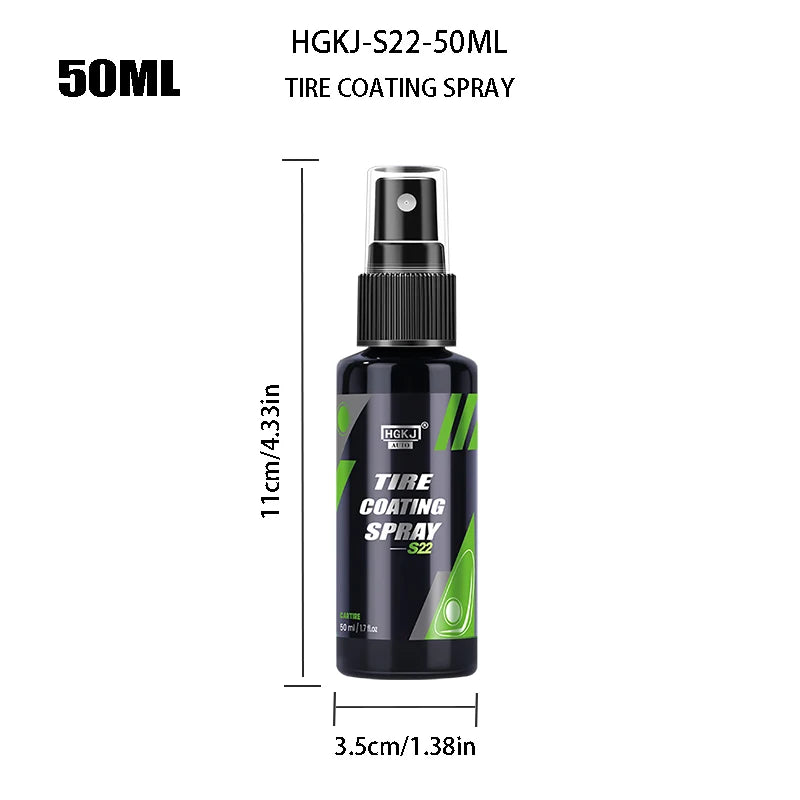 Selante e Restaurador de Pneus em Spray — Brilho e Hidratação Longa Duração | Carbit