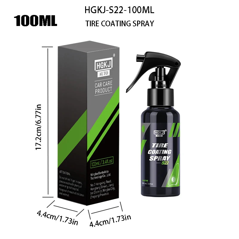 Selante e Restaurador de Pneus em Spray — Brilho e Hidratação Longa Duração | Carbit