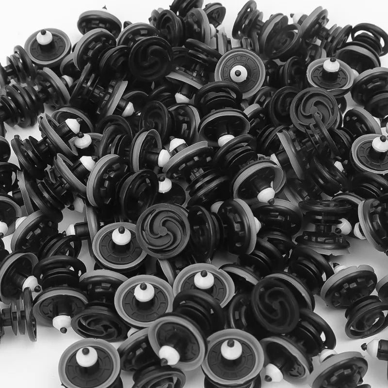 Kit 40 Clips Fixação Painel Porta Automóvel — VW Caddy Touran Tiguan (Ref 7L6868243) | Carbit