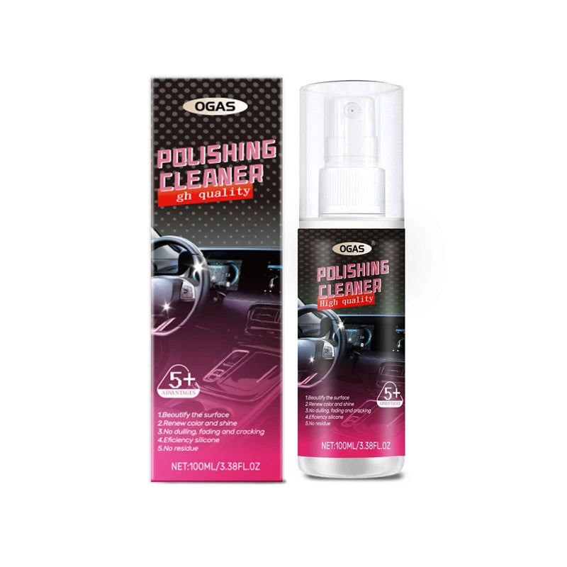 Spray Polidor de Interiores 100ml — Limpeza e Brilho Total | Carbit
