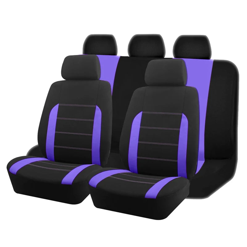 Capas Premium para Bancos de Automóvel — Conjunto Universal 5 Lugares | Carbit
