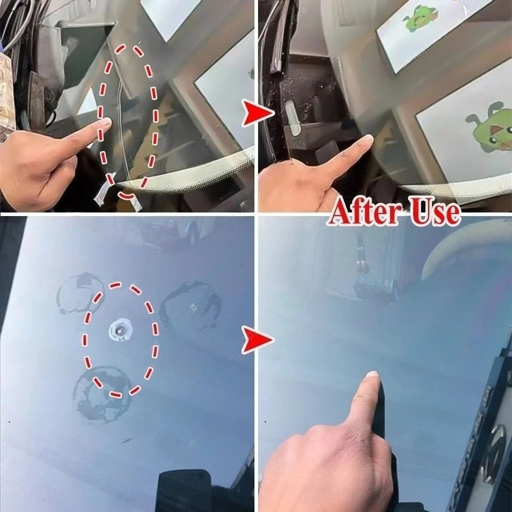 Kit Reparação de Vidros Automóvel — Remove Riscos e Fissuras de Para-brisas | Carbit