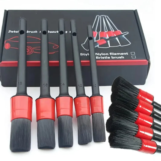 Kit Escovas Detailing Manual — Limpeza Interior, Painel, Ventiladores | Carbit