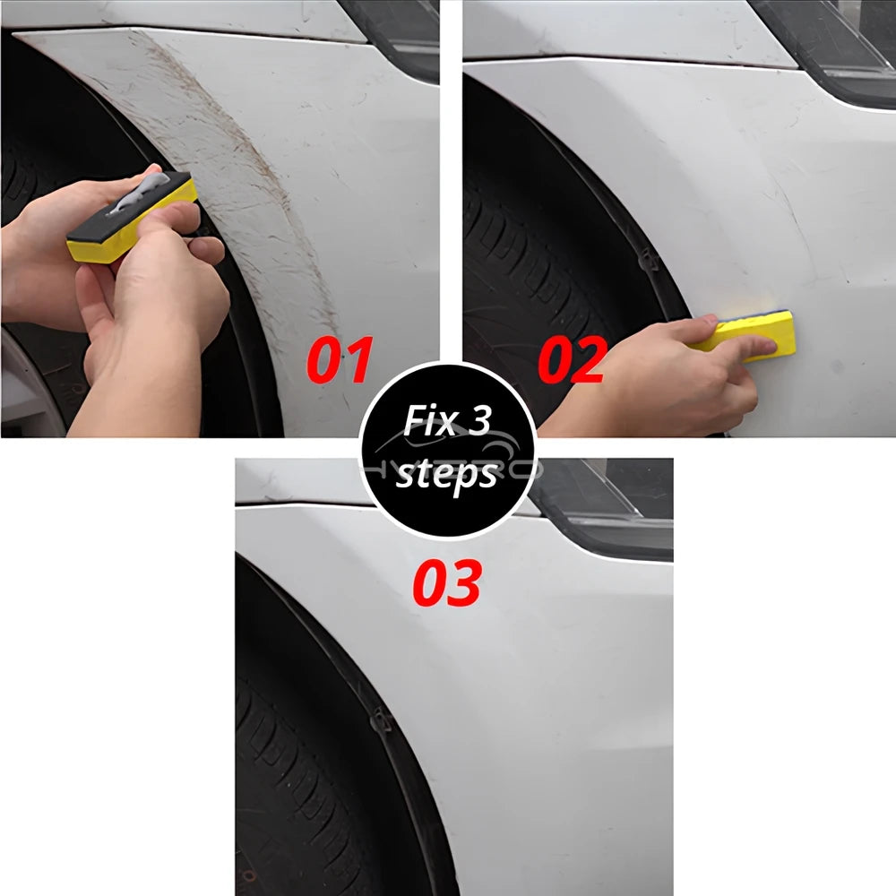 Kit Remoção de Riscos Automóvel — Cera Líquida 100-300ml Anti-Riscos com Aplicador | Carbit