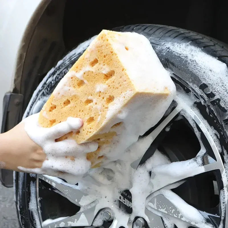 Esponja Lavagem Honeycomb 5pcs — Macia Anti-Riscos para Detailing Automóvel | Carbit