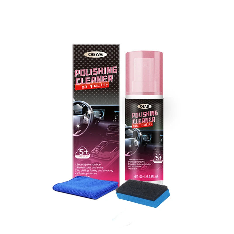 Spray Polidor de Interiores 100ml — Limpeza e Brilho Total | Carbit