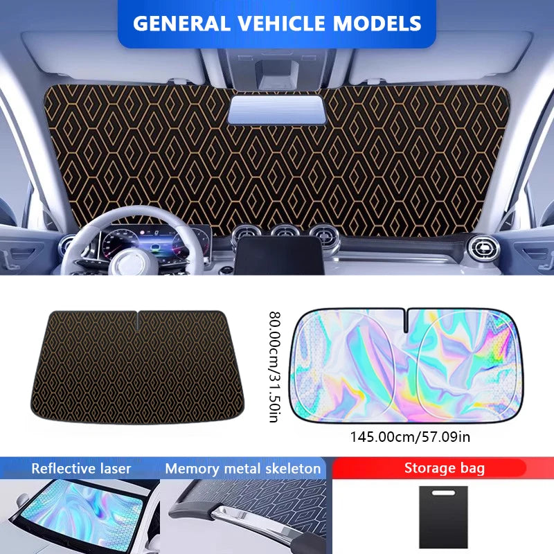 Para-sol Térmico Reflector 5 Camadas para Parabrisas — Anti-UV | Carbit