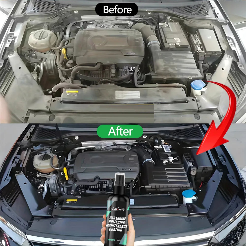 Restaurador Premium para Compartimento do Motor — Brilho e Aspeto Renovado | Carbit