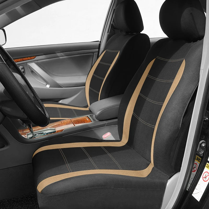 Capas Premium para Bancos de Automóvel — Conjunto Universal 5 Lugares | Carbit